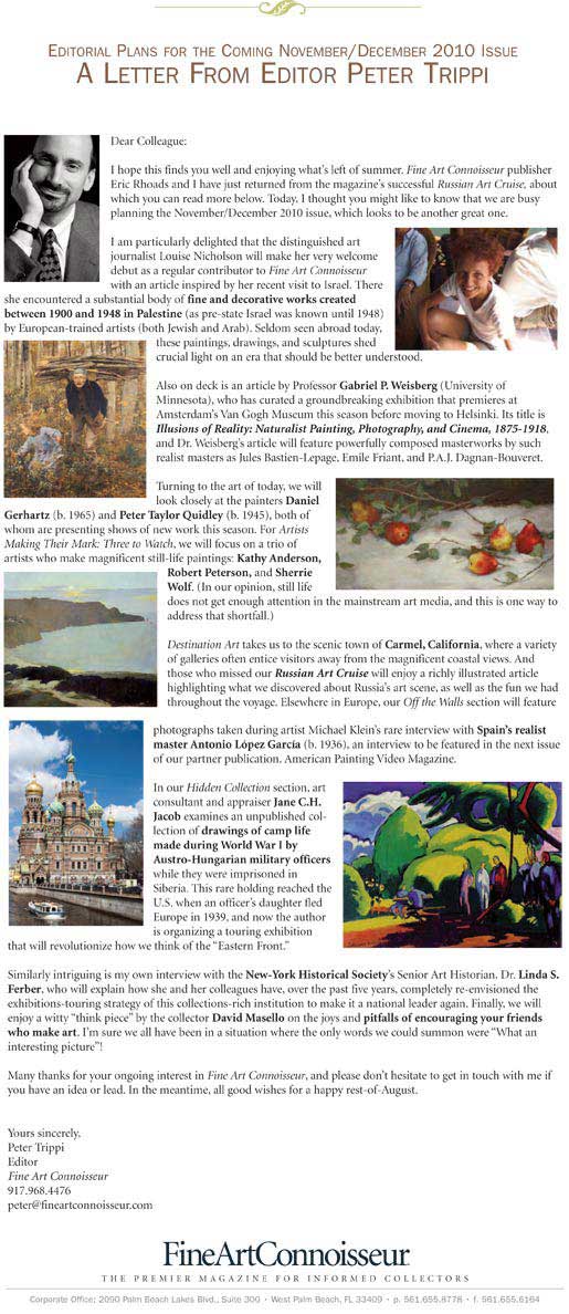 FINE ART CONNOISSEUR